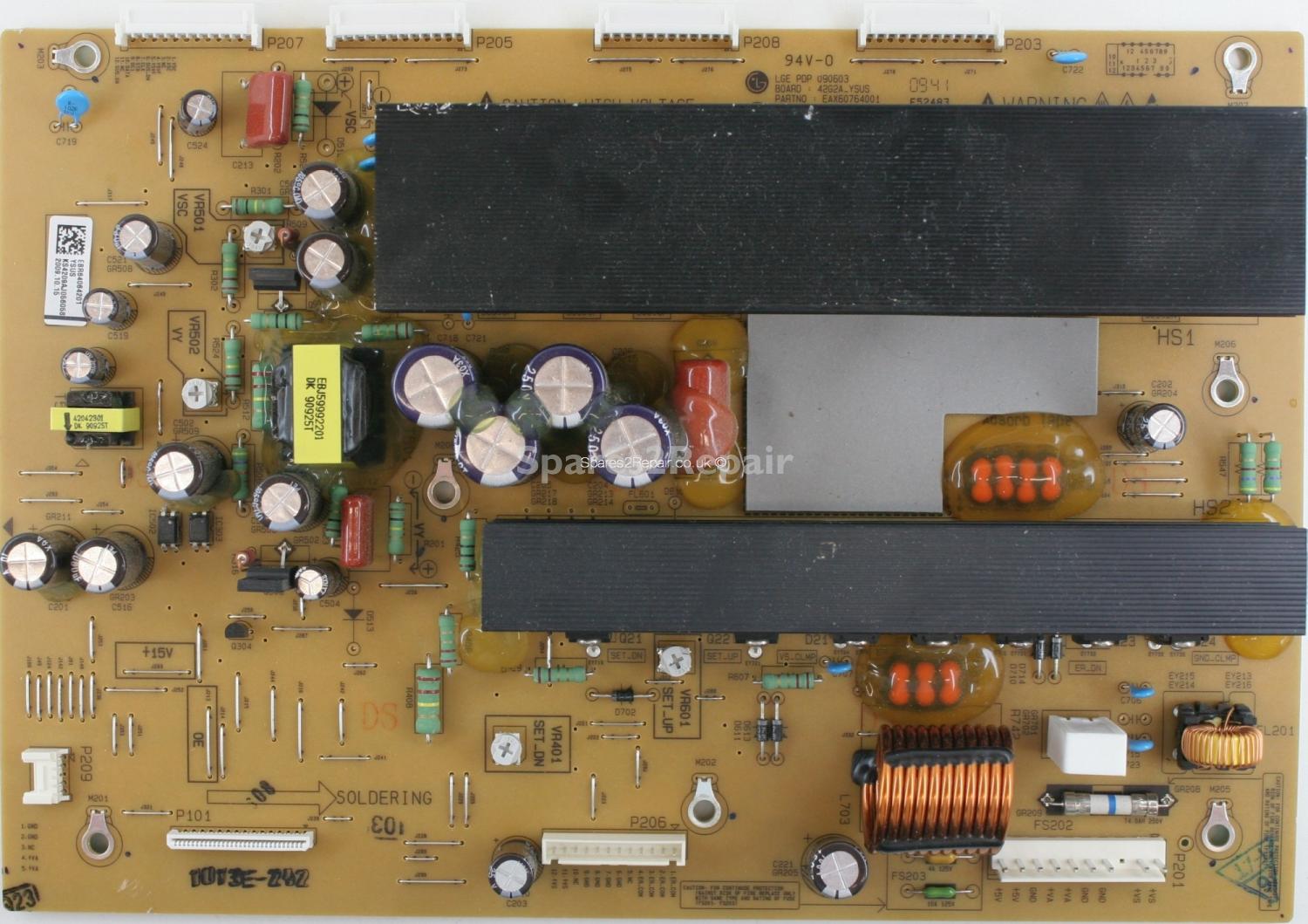 LG 42PQ2000 - YSUS - EAX60764001 - EBR64064201 - Rev H - PDP 090603 - 42GA_YSUS