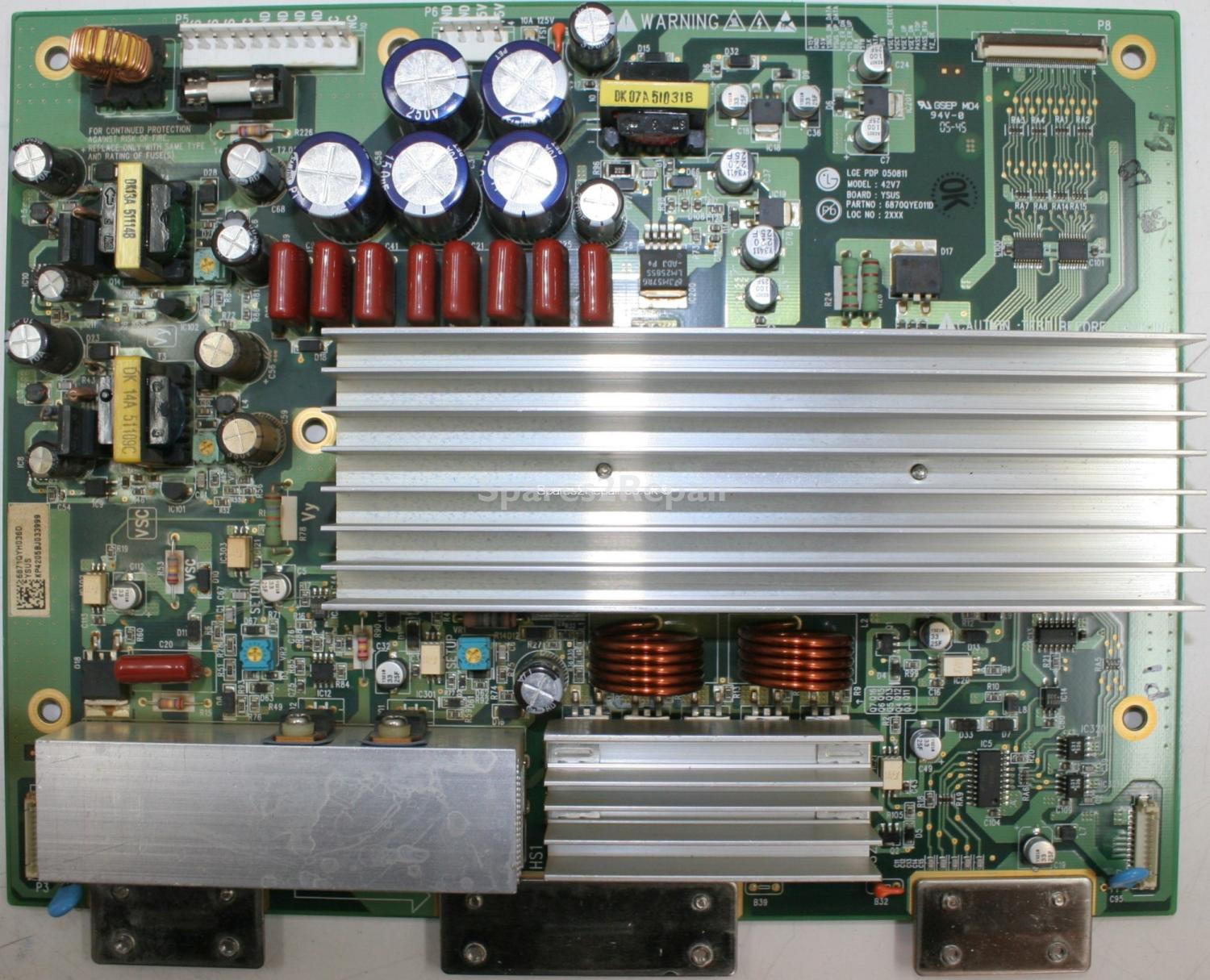 LG 42PX3RV - YSUS - 6871QYH036D - 6870QYE011D - PDP 050811 - 42V7 YSUS