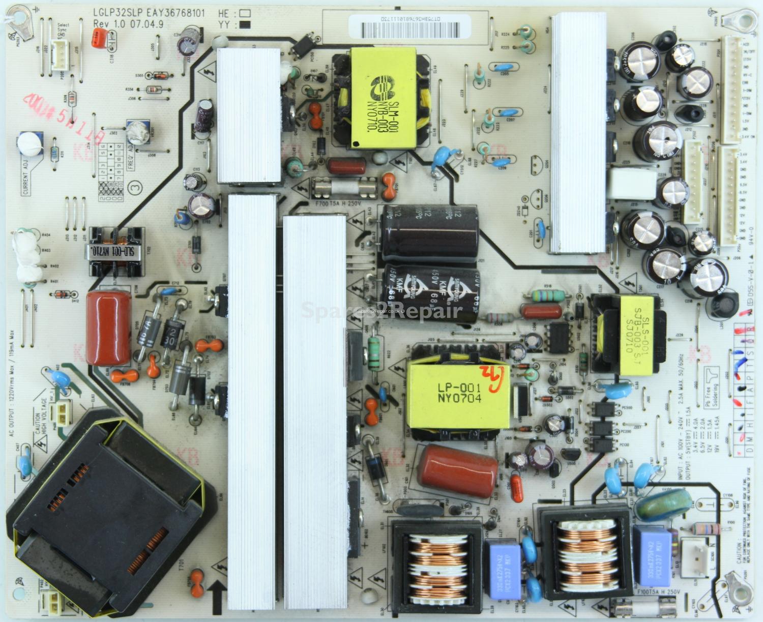 LG 32LC46 - PSU - LGLP32SLP - EAY36768101 - Rev 1.0