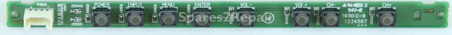 LG 32LD320-ZA - Buttons - EAX56608701(2) LA92A - EBR61247101
