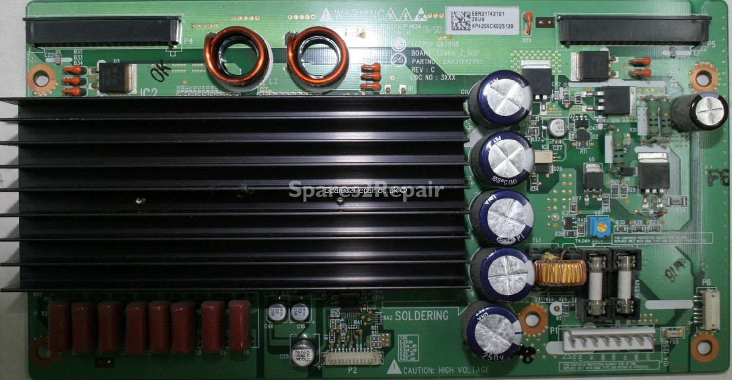 LG 42PC1DV - ZSUS - EBR31743101 - EAX31742701 REV C - 42V8A_Z_0S