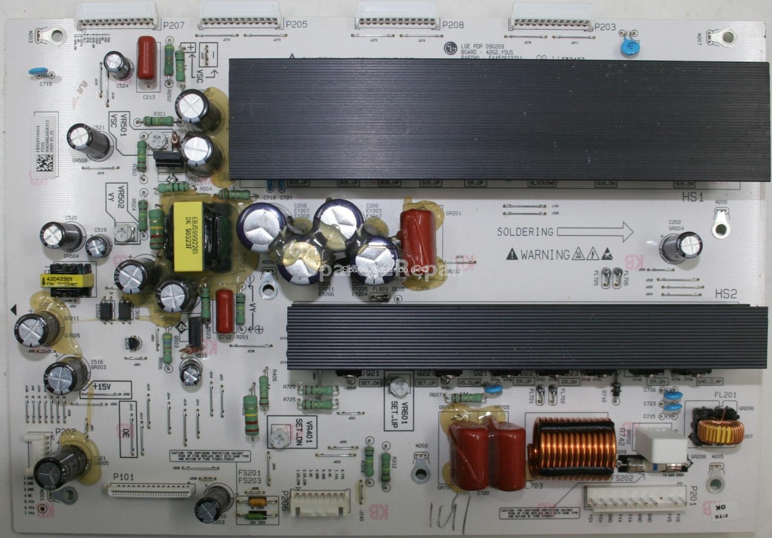 LG 42PQ3000 - YSUS - EBR56916604 - EAX57633701 REV N