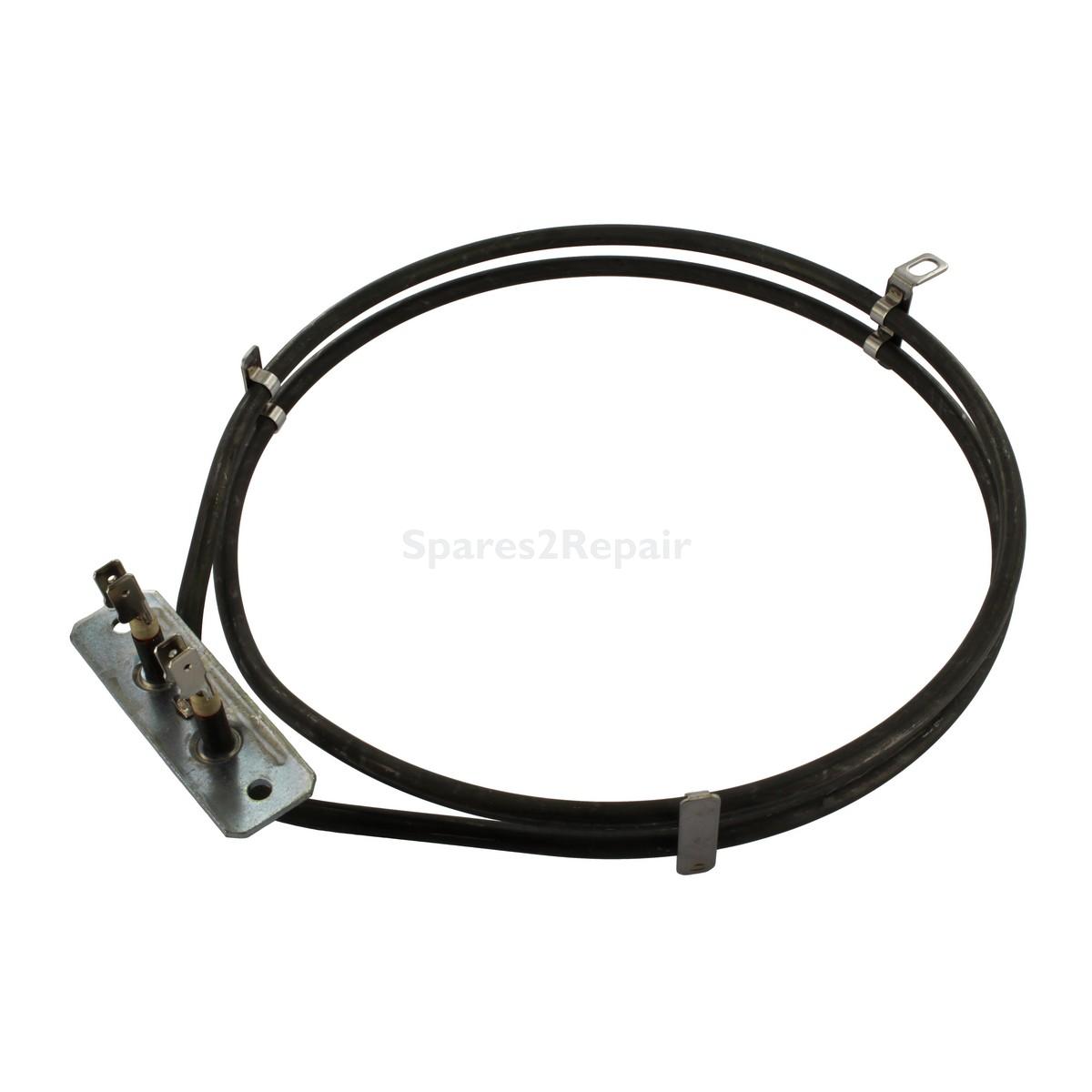 Compatible for Atag FG7, FG8; Belling 313, 315, 317, 332; Leisure 90D Series Fan Oven Element (2200W, 240V)