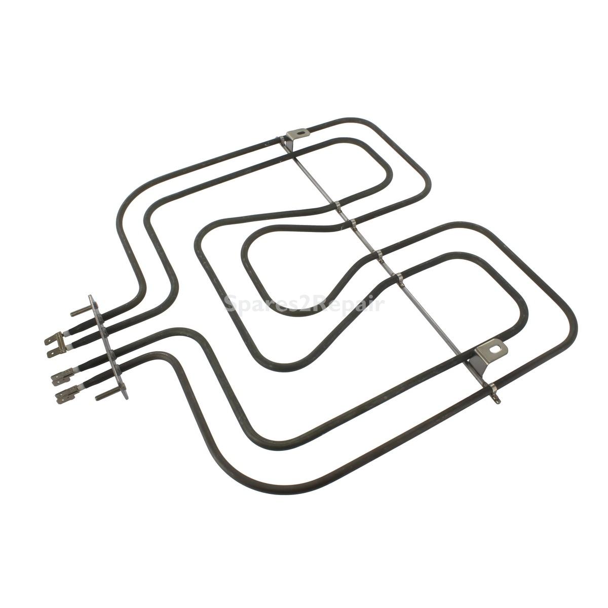Compatible for AEG; Arthur Martin; Electrolux; John Lewis; Moffat; Tricity Bendix; Zanussi FSF650SS, JLBIOS602, ESOMSS, EOB966X, ZBF560X Series Grill Element (850W & 800W)