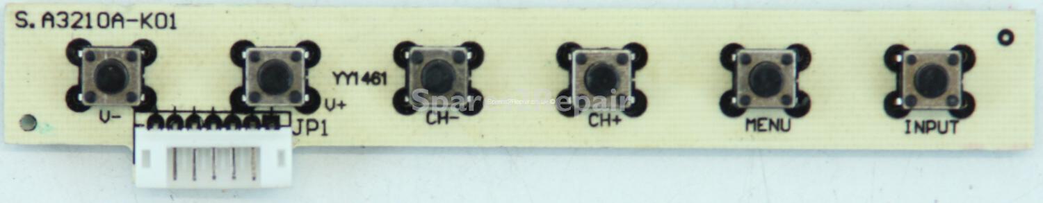 Murphy TV26UK30D - Buttons - S.A3210A-K01 - (Without Plastic)