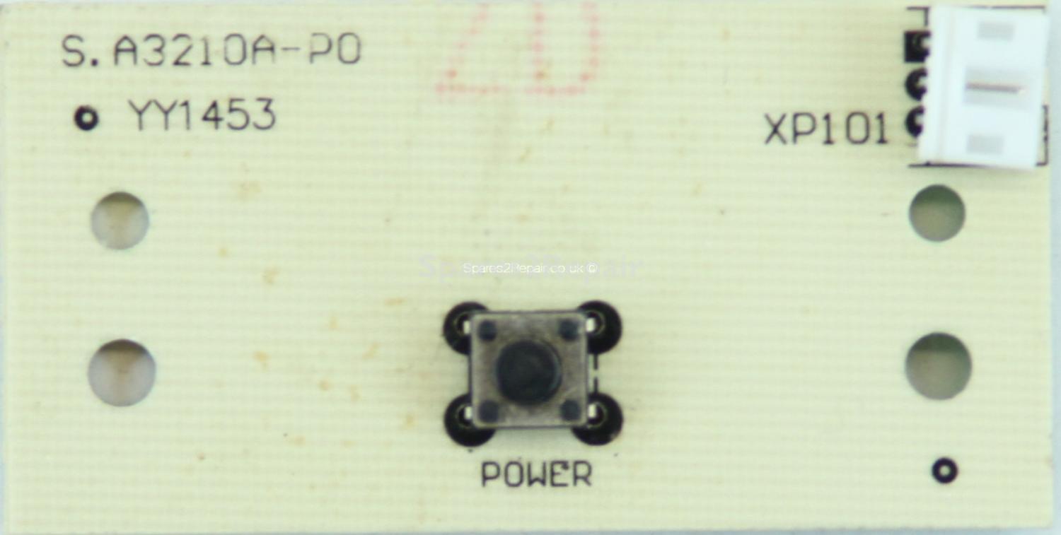 Murphy TV26UK30D - Power Button - S.A3210A-P0 - YY1453