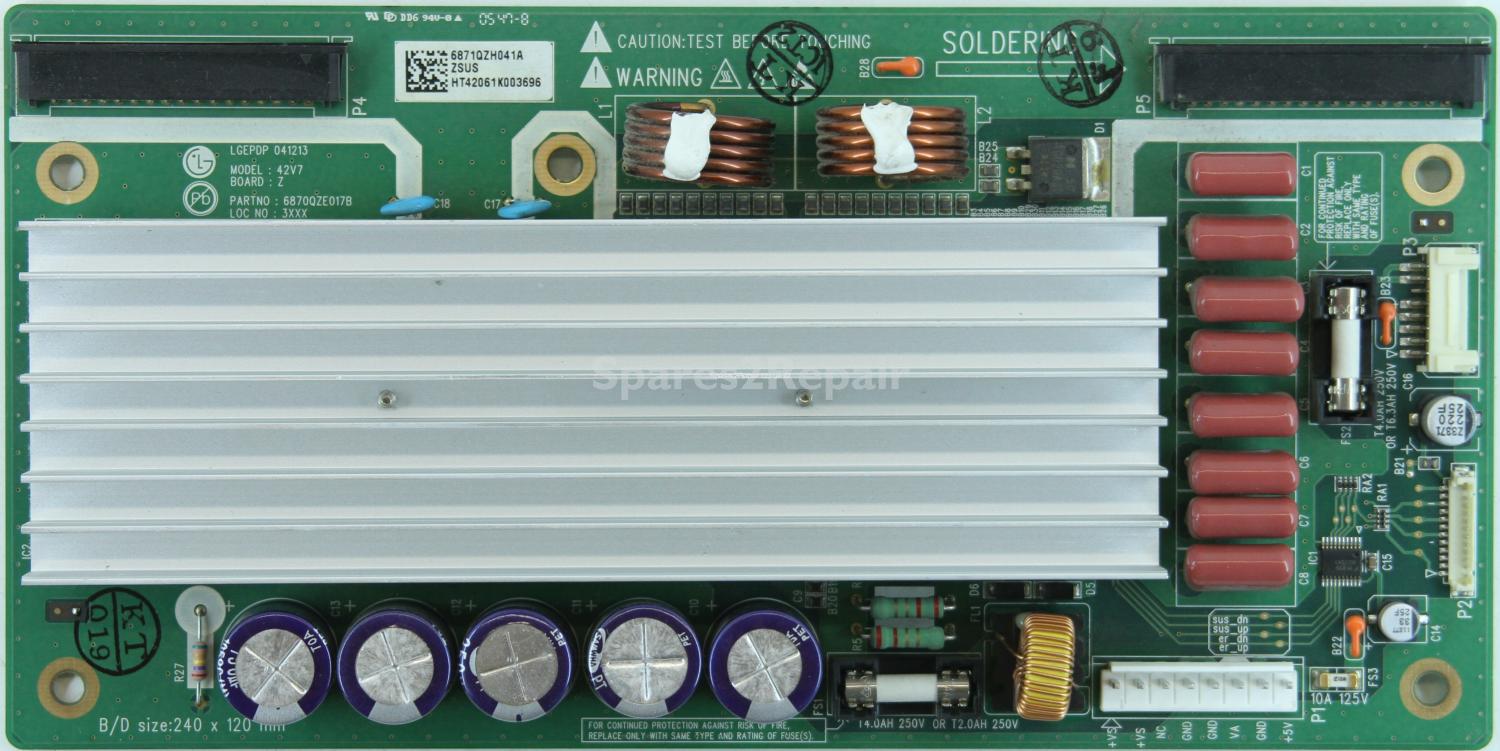 Orion TV4200 - 42V7 ZSUS - 6870QZE017B - PDP 041213