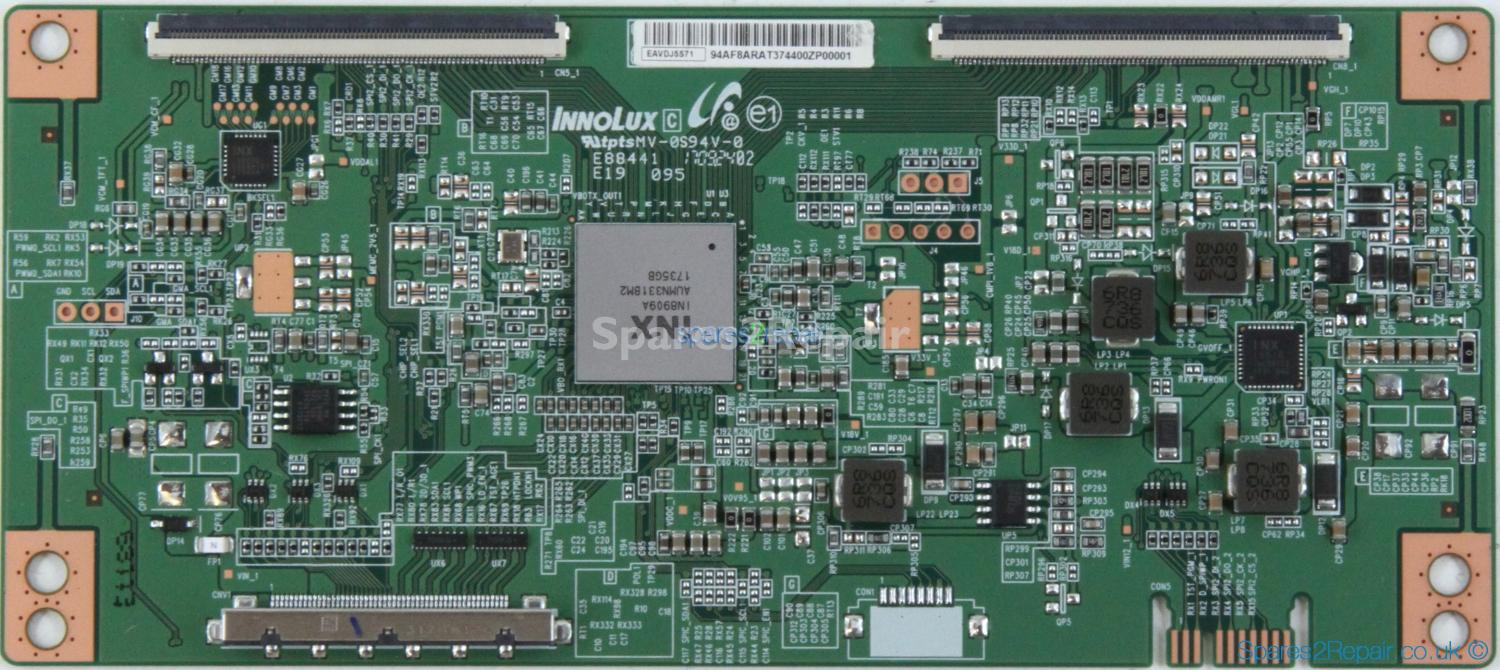 Panasonic TX-50EX700B - T-Con - EAVDJ5S71 - V500DJ5-KS7 e1 - INNOLUX