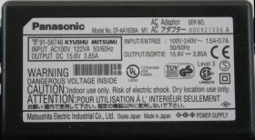 Panasonic - Charger - CF-AA1639A - 15.6V 3.85A (Original)