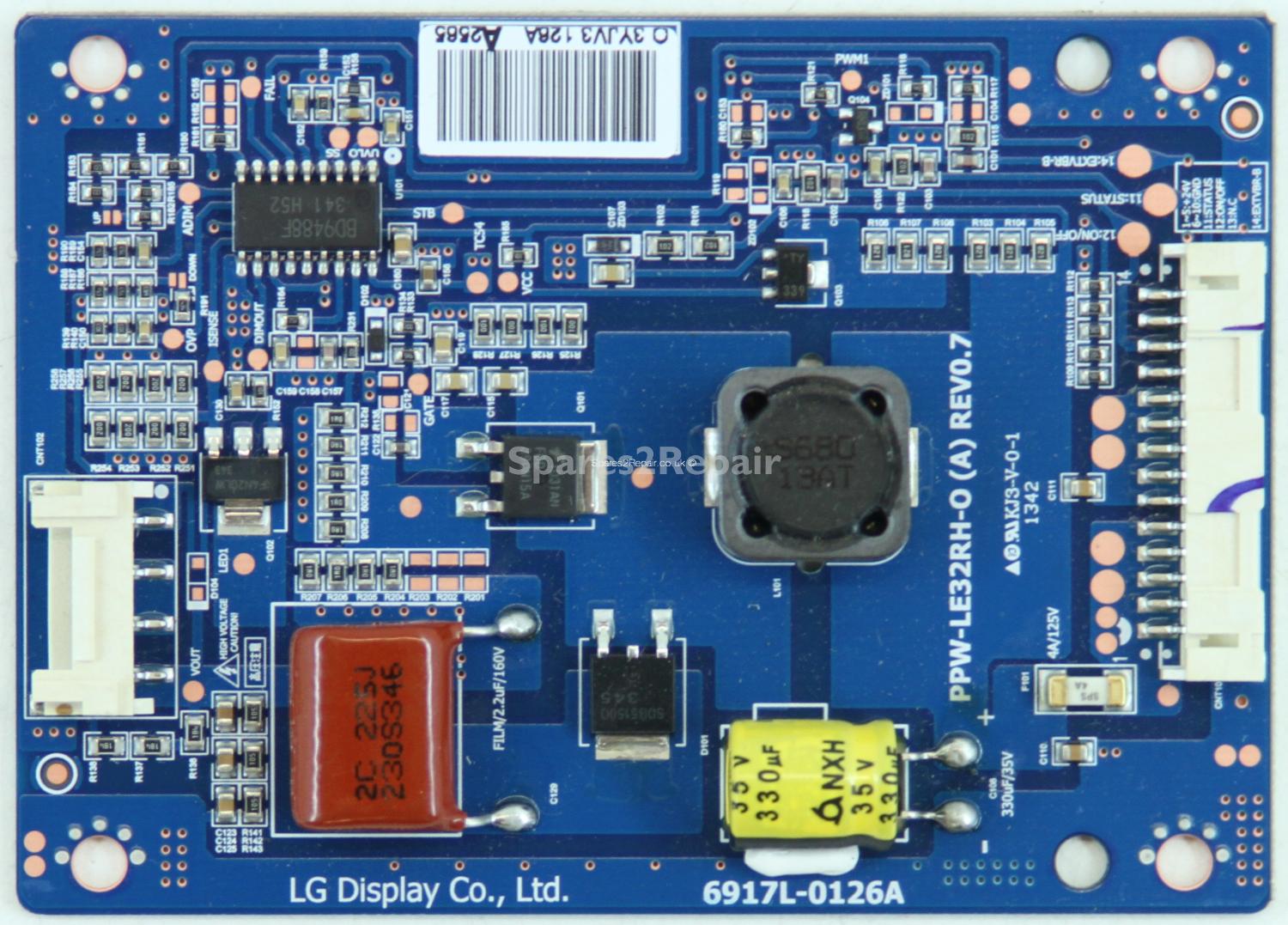 Panasonic TX-L32B6B - LED Driver Board - 6917L-0126A - PPW-LE32RH-O (A) - REV0.7
