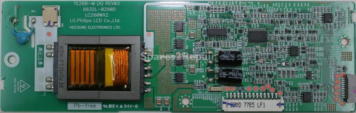 Philips 26PFL7532D-05 - Inverter - TE26B-M (A) - REV03 - 6632L-0290D