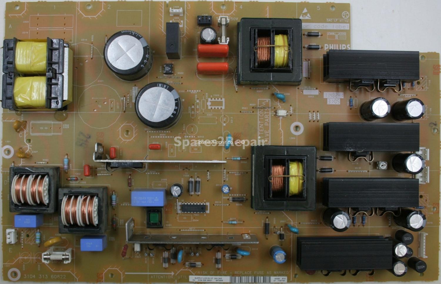Philips 37PF5520D/10 - PSU - 3104 313 60822 - 3104 328 38021