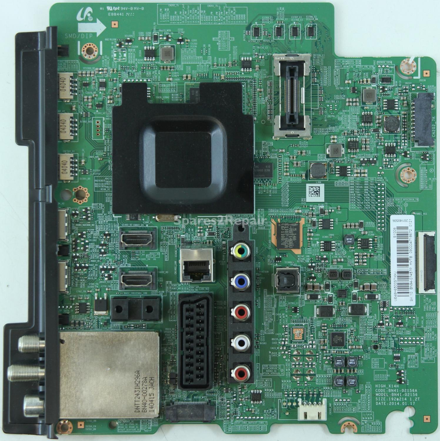 Samsung UE48H6500 - Main AV - BN41-02156A - BN94-07457P - HIGH_X14H