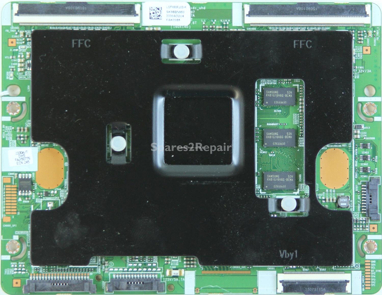 Samsung UE48JS8500 - T-Con - BN95-02330A - BN41-02297A - LSF480FJ03-K - 2015_hawk_uft_sdc_uhd