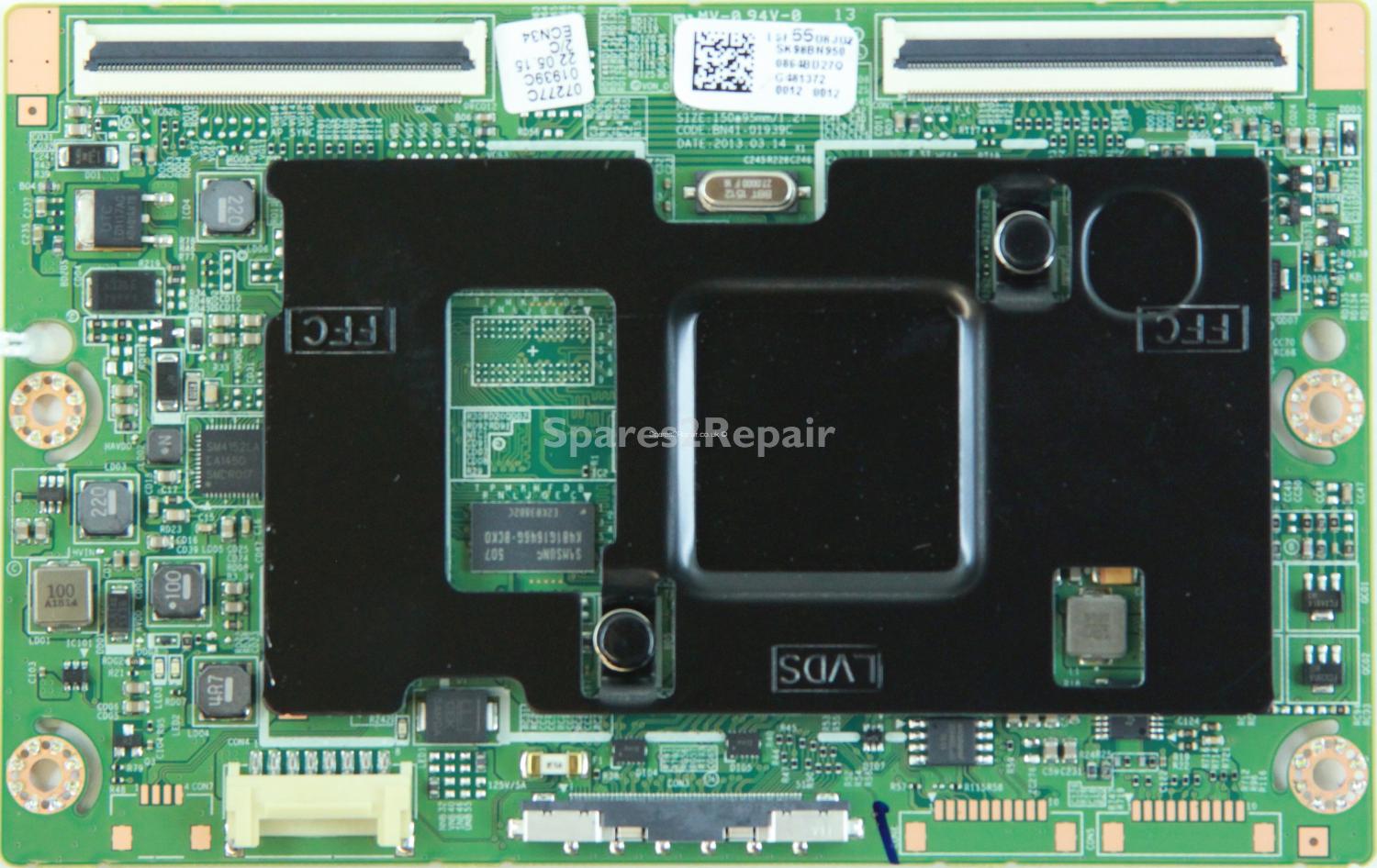 Samsung ED55D - T-Con - BN97-07277C - BN95-00864B - BN41-01939C - LSF550HJ02 - 2013_TCON_FOX_FT1