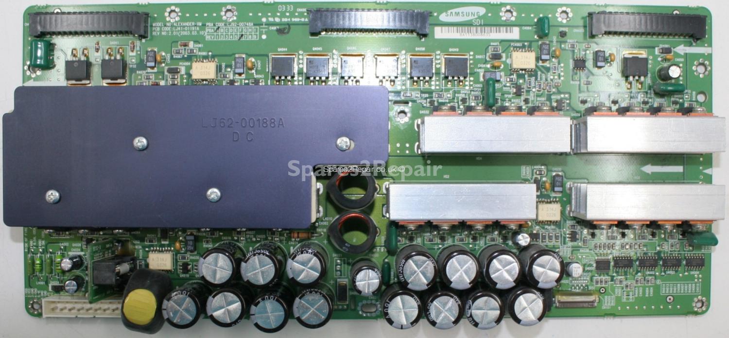 Samsung PS-42P3S - XSUS - LJ41-01191A R2.01 - LJ92-00748A A6 - ALEXANDER-XM