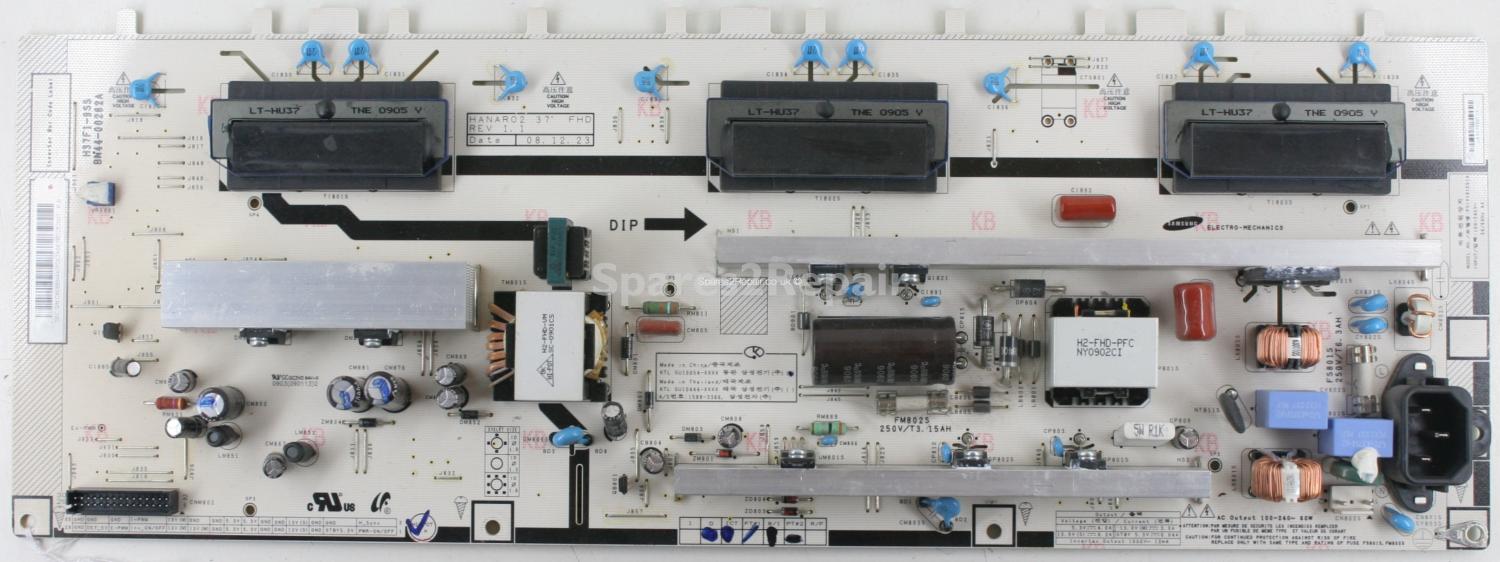 Samsung LE37B650T2W - Power Inverter - BN44-00262A - H37F1-9SS - PSIV181E01A - HANARO2 37 FHD - REV 1.1