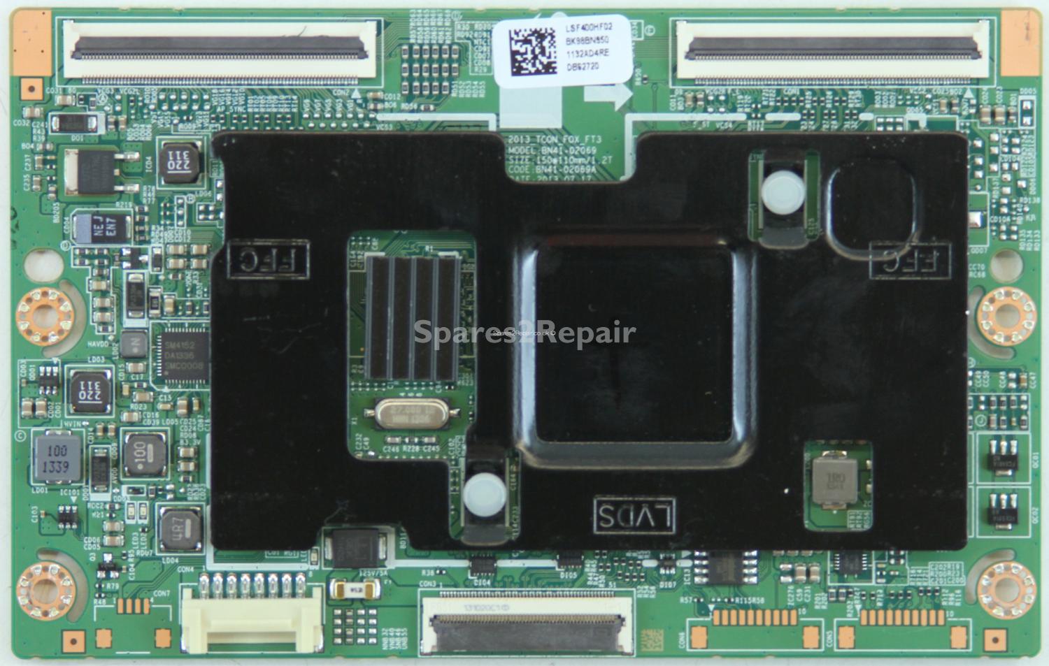Samsung UE40F6500SB - T-Con - BN95-01132A - BN41-02069A - LSF400HF02 - 2013_TCON_FOX_FT3