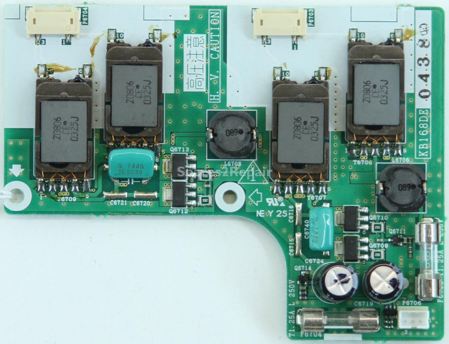 Sharp LC-20B2EA - Inverter - KB168DE - SB168WJ