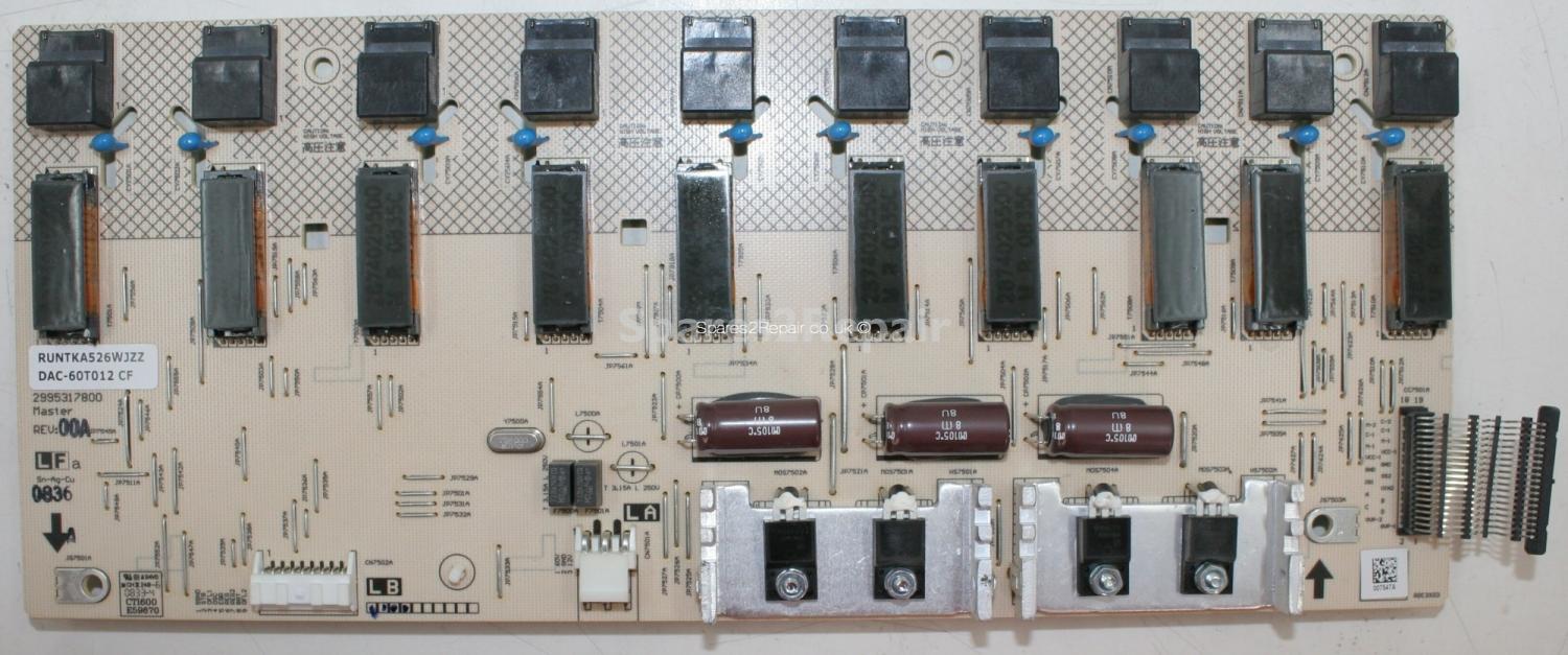 Sharp LC-52D65E - Inverter - RUNTKA526WJZZ - DAC-60T012 CF - MASTER REV 00A