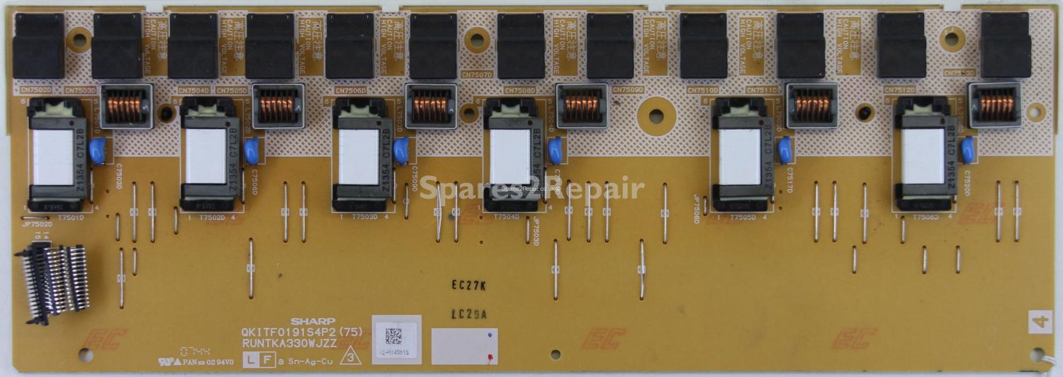 Sharp LC-52X20E - Inverter - RUNTKA330WJZZ - QKITF0191S4P2-75