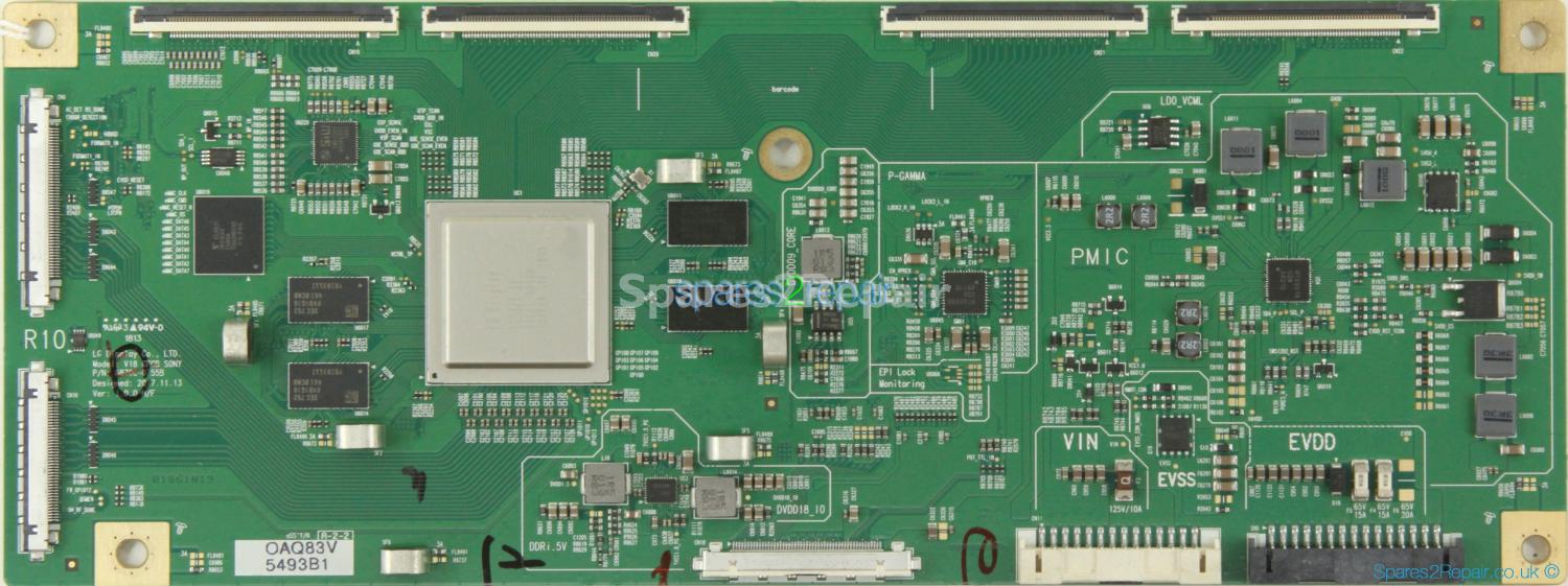 Sony KD-65AF8 - T-Con - 6871L-5493B - 6870C-0755B - Ver:1.0.0 H/F - V18 CPCB