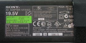 Sony - Charger - PCGA-AC19V - 19.5V 3.3A (Original)