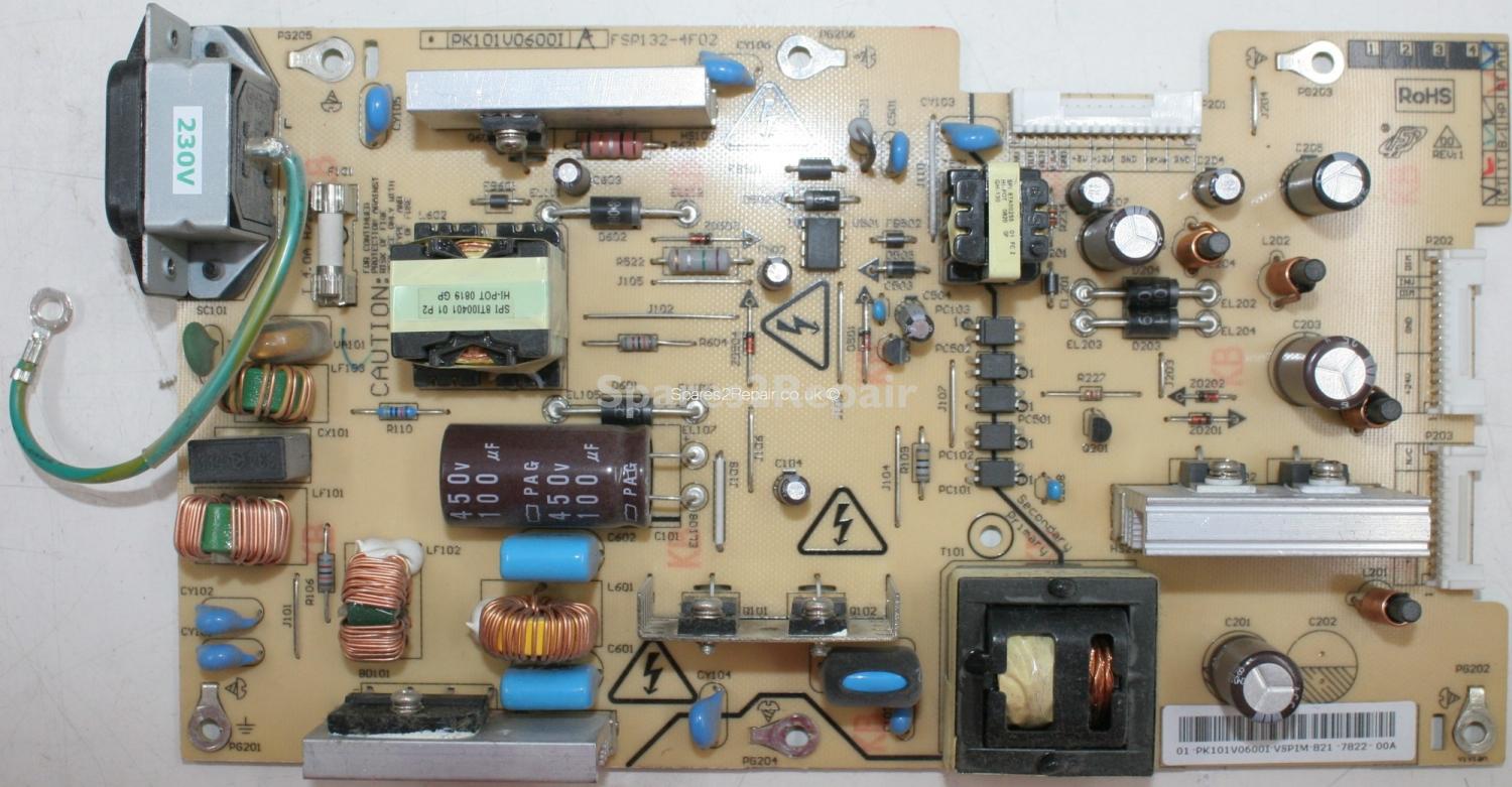 Toshiba 26AV505DB - PSU - PK101V0600I A - FSP132-4F02